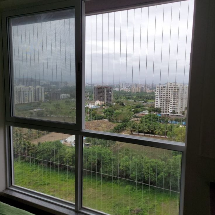 window invisible grills