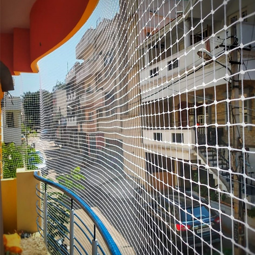 Balcony safety nets